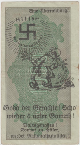 PROPAGANDA. Billetes alemanes con sobreimpresiones 1923-1933.  Img_20190201_221837