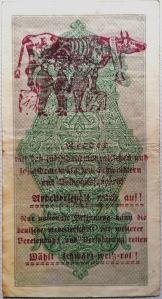 PROPAGANDA. Billetes alemanes con sobreimpresiones 1923-1933.  Img_20200720_193740