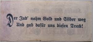PROPAGANDA. Billetes alemanes con sobreimpresiones 1923-1933.  Img_20200721_224130